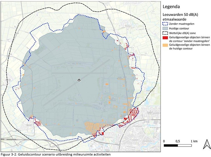 Contour vliegbasis Leeuwarden